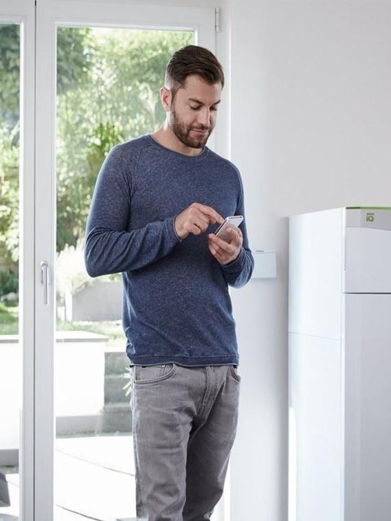 Wärmepumpe mit App steuern